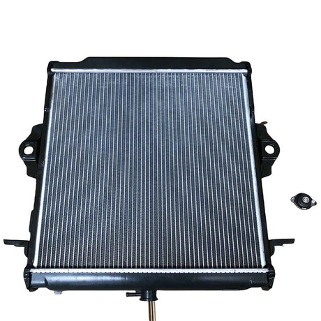 Radiator With Cap Fit For Toyota Landcruiser PZJ HZJ70 73 75 77 78 79 4.2L 3.5L 1HZ 1PZ 1990-2007 1640017300 - Machter