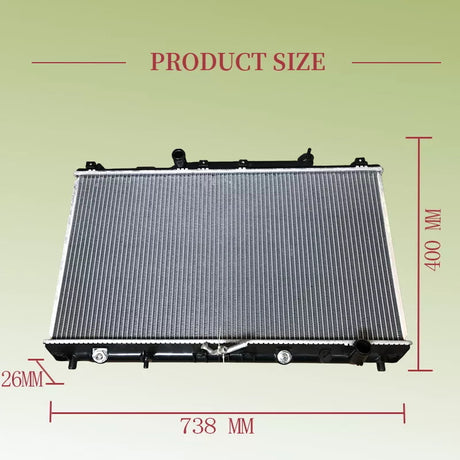 Radiator With Cap Fit For Toyota Camry SXV20R 2.2L 5SFE 4Cyl 1997-2002 16400-03150 - Machter
