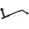 1 x Carburettor Inlet Rail Kit -6AN Black Finish Fit For Holley Dual Fuel Line - Machter