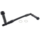 1 x Carburettor Inlet Rail Kit -6AN Black Finish Fit For Holley Dual Fuel Line - Machter