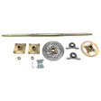 810mm Rear Axle Kit 25mm Shaft Assy Sprocket Hub Fit For Go Kart Rotor ATV Quad Bike RAK-ATV001 - Machter