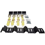 Wheel Chock Tie Down Kit Trailer Tire Straps System For ATV UTV Lawn Mower RAT-002-4PCS - Machter