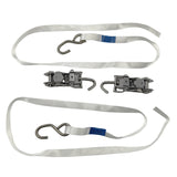 2 Pcs Polyester Ratchet Tie Down Straps 1.5m x 25mm Fit For Most Boat/Trailer RAT-004-2PCS - Machter