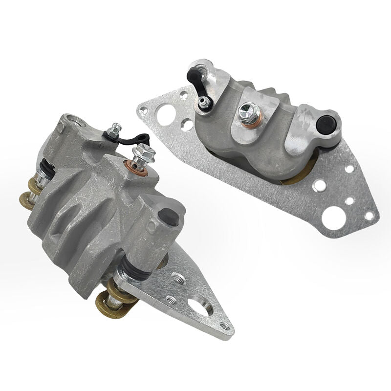 Pair Front Brake Caliper With Pads Left & Right Hand Side Fit For Polaris Brutus GEM Ranger 500 570 700 800 900 1000 RBC-PL003-2PCS - Machter