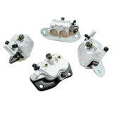 Front & Rear Brake Calipers Fit For Yamaha Rhino 700 YXR70 With Pads 2008-2013 RBC-YM002-4PCS - Machter