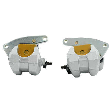 Front Brake Caliper Set Yamaha Banshee Big Bear Bruin Grizzly Raptor 350 Warrior RBC-YM003-2PCS - Machter