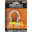 Bow Shackles 1500kg 11mm (7/16")  - Trade Gear | Universal Auto Spares