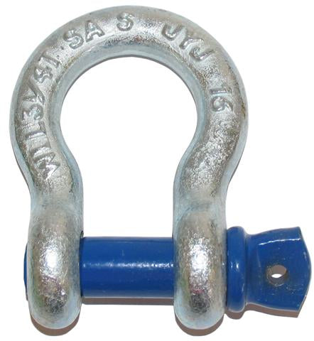 Rated Bow Shackle 11mm 1500kg - AUTOKING | Universal Auto Spares