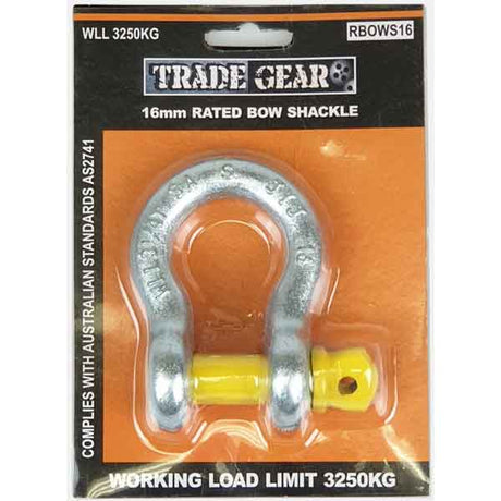 Bow Shackles 3250kg 16mm (5/8") - Trade Gear | Universal Auto Spares