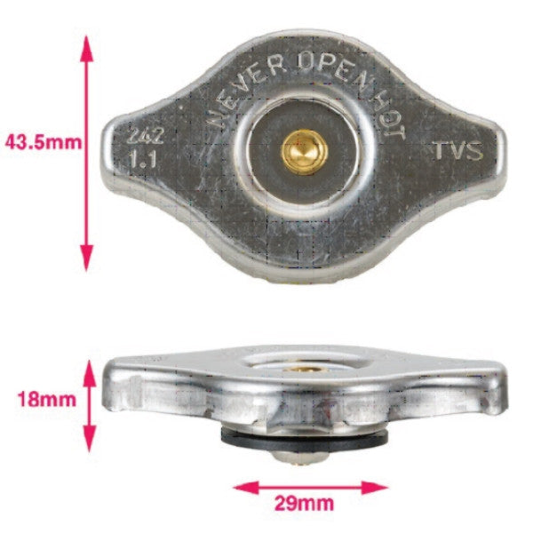 Radiator Cap RADIATOR CAP RC1007 - MACKAY