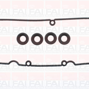 Rocker Cover Set VOLKSWAGEN AUDI SKODA RC1718S - FAI