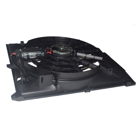 Radiator Cooling Fan w/ Module & Brushless Motor Fit For BMW E46 3 Series 1998-2007 - Machter