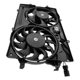 Radiator Thermo Cooling Fan Assembly Dual With 2 Plugs Fit For Ford Focus LR 2002-2005 RCF-FD003 - Machter