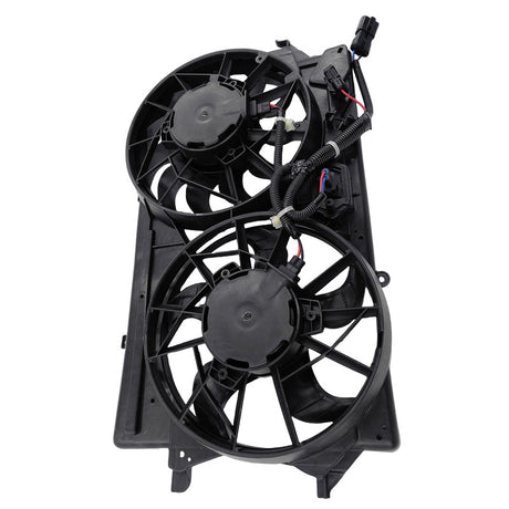 Radiator Thermo Cooling Fan Assembly Dual With 2 Plugs Fit For Ford Focus LR 2002-2005 - Machter