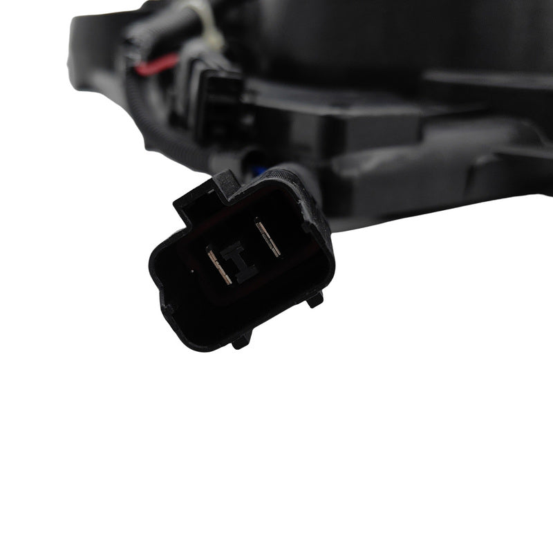 Radiator Thermo Cooling Fan Assembly Dual With 2 Plugs Fit For Ford Focus LR 2002-2005 RCF-FD003 - Machter