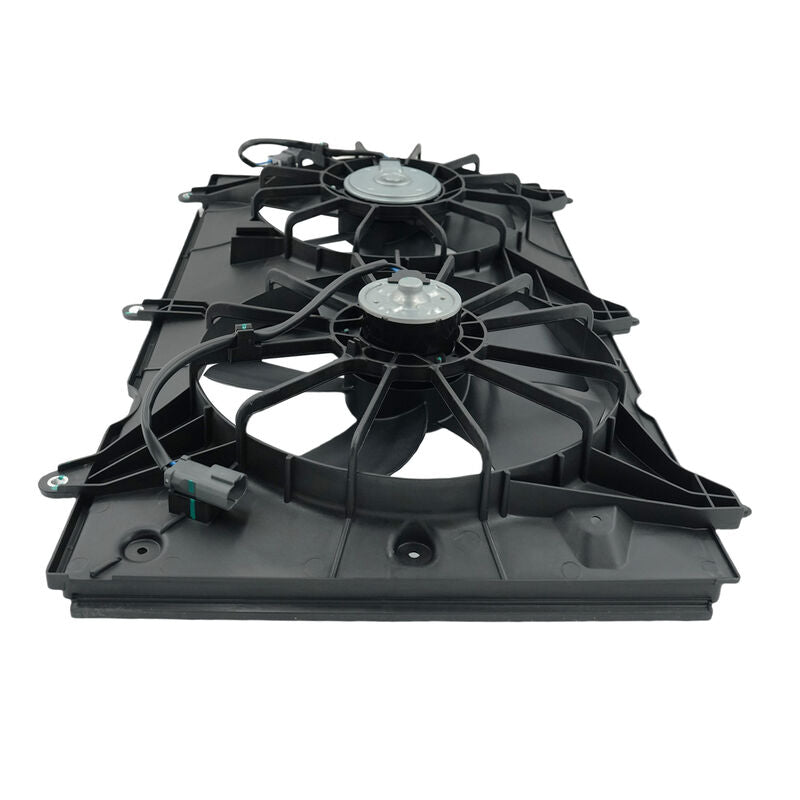 Radiator Fan Assembly Fit For Honda Accord EURO CL 2.4L K24A3 4Cyl Petrol 2002-2008 19015RAAA01 19020RAHH01 RCF-HD011 - Machter