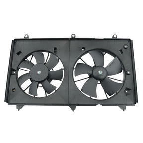Radiator Fan Assembly Fit For Honda Accord EURO CL 2.4L K24A3 4Cyl Petrol 2002-2008 19015RAAA01 19020RAHH01 RCF-HD011 - Machter