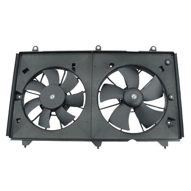 Radiator Fan Assembly Fit For Honda Accord EURO CL 2.4L K24A3 4Cyl Petrol 2002-2008 19015RAAA01 19020RAHH01 RCF-HD011 - Machter