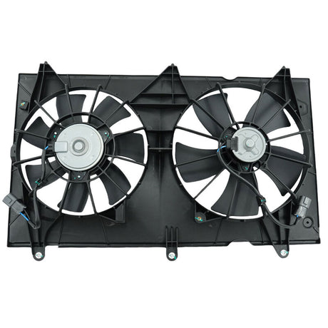 Radiator Fan Assembly Fit For Honda Accord EURO CL 2.4L K24A3 4Cyl Petrol 2002-2008 19015RAAA01 19020RAHH01 - Machter