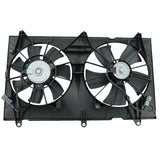 Radiator Fan Assembly Fit For Honda Accord EURO CL 2.4L K24A3 4Cyl Petrol 2002-2008 19015RAAA01 19020RAHH01 RCF-HD011 - Machter