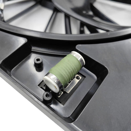Radiator Fan With Resistor Fit For Jeep Wrangler JK 3.8L 2.8L 03/2007-2018 - Machter