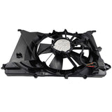 Radiator Cooling Fan Assembly Fit For Jeep Compass 2.4L Petrol M6 68249185AD 10/2017-2023 RCF-JP003 - Machter