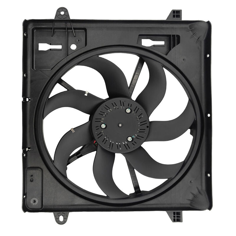 Engine Radiator Cooling Fan Fit For Jeep Wrangler V6 3.6L 68143894AA 2012-2017 RCF-JP004 - Machter