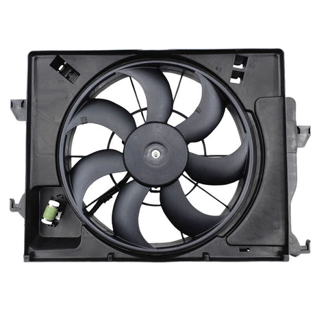 Radiator Fan Assembly Fit For Hyundai Accent RB Veloster For Kia Rio UB 1.4L 1.6L 253801R050 2011-2019 - Machter