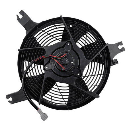 4 Pin AC Condenser Fan Assembly Left Hand Side Fit For Nissan Patrol GU 10/2001-12/2012 - Machter