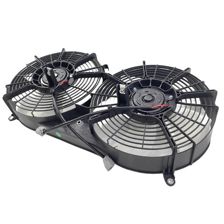 Dual Radiator Cooling Fans Fit For Toyota Hiace TRH KDH 2005-2019 RCF-TA006 - Machter