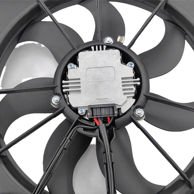Radiator Cooling Fan Assembly Fit For Volkswagen Golf MK5 MKVI 07/2004-09/2008 RCF-VW001 - Machter