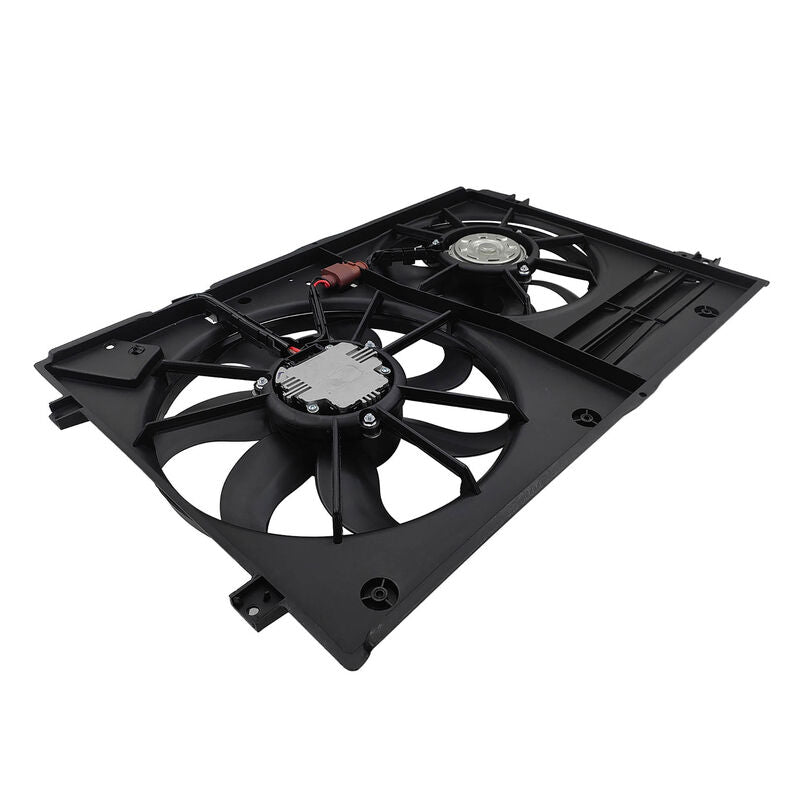 4 Pins Radiator Cooling Fan Fit For Audi A3 S3 8P TT 8J VW Caddy 2C 2K EOS 1F Golf MKV MKVI Jetta 1K Passat 3C Tiguan 5N Touran 1T 1K0121205AD RCF-VW003 - Machter