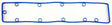 Rocker Cover Gasket (Left Hand) Fits PEUGEOT EW10J4, EW12J4 I4 DOHC RCG621 - Platinum Gasket