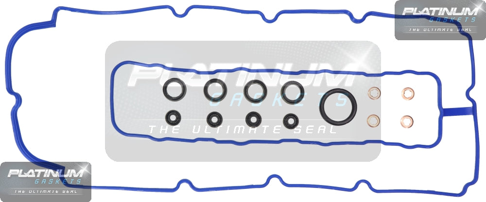 Rocker Cover Gasket Kit Fits FORD, MAZDA WEAT, WLAT I4 DOHC RCG637K - Platinum Gasket