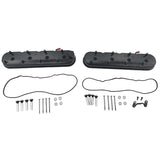 Valve Cover Tall LS Black Satin Finish Fit For LS1 LS2 LS3 LS6 LS7 241-112 - Machter