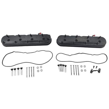 Valve Cover Tall LS Black Satin Finish Fit For LS1 LS2 LS3 LS6 LS7 241-112 RCM-241112 - Machter
