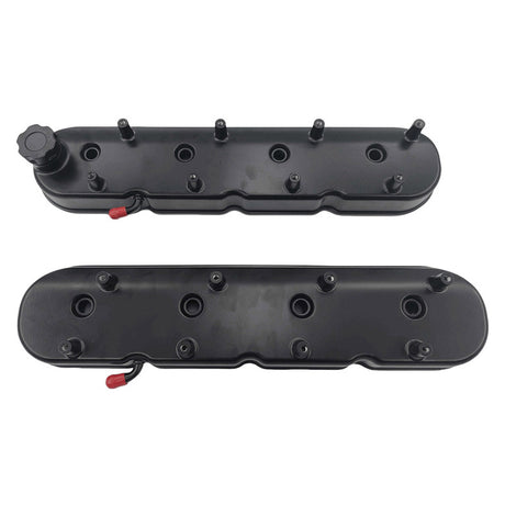 Valve Cover Tall LS Black Satin Finish Fit For LS1 LS2 LS3 LS6 LS7 241-112 RCM-241112 - Machter