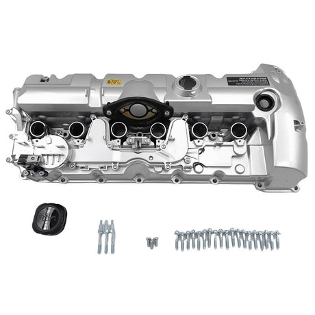 Aluminium Engine Valve Cover Fit For BMW 1 3 Series X1 X3 X5 Z4 - Machter