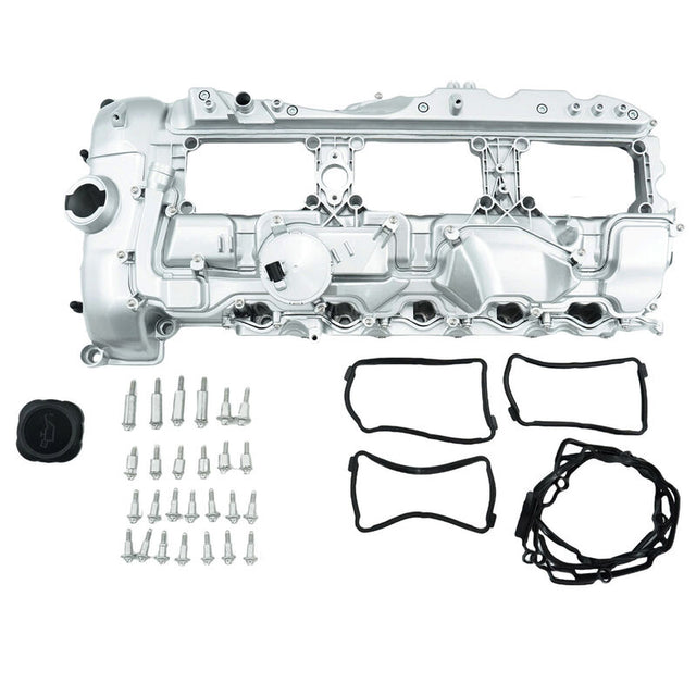 Engine Valve Cover With Gasket Fit For BMW 1 E82 2 F22 3 F30 4 F32 5 F10 6 F06 7 F01 X4 F26 X5 E70 X6 F16 11127570292 RCM-BMW028 - Machter
