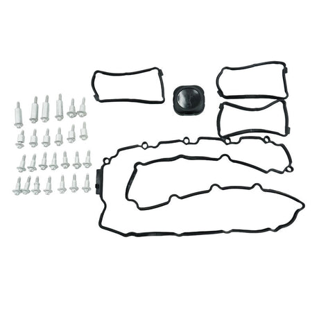 Engine Valve Cover With Gasket Fit For BMW 1 E82 2 F22 3 F30 4 F32 5 F10 6 F06 7 F01 X4 F26 X5 E70 X6 F16 11127570292 RCM-BMW028 - Machter