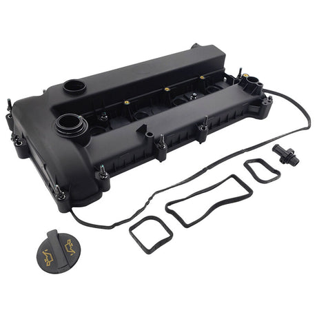 Valve Rocker Cover With Oil Filler Cap & Seals Fit For Mazda 3 BK 2.0L Petrol L3G610210 2003-2009 RCM-MA003 - Machter