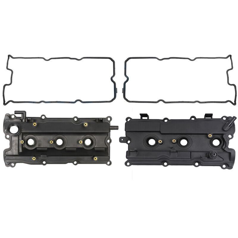 2 x Valve Rocker Tappet Cover With Gasket+ PCV Fit For Nissan Altima Maxima Murano 3.5L RCM-NS003 - Machter