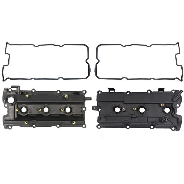 2 x Valve Rocker Tappet Cover With Gasket+ PCV Fit For Nissan Altima Maxima Murano 3.5L RCM-NS003 - Machter