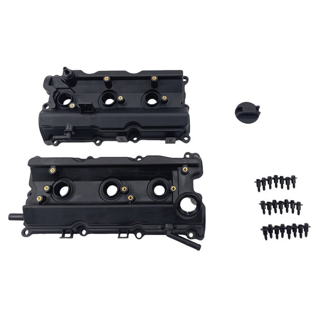 2 Pcs Engine Valve Cover With Gasket & PCV Fit For Nissan 350Z Fairlady Z33 For Infiniti FX35 G35 RCM-NS006 - Machter
