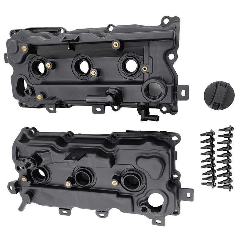 2 Pcs Valve Covers Set Fit For Nissan Altima Pathfinder R52 For Infiniti JX35 QX60 3.5L V6 2007-2014 RCM-NS008 - Machter
