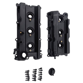 Valve Rocker Cover With Gaskets Fit For Nissan Frontier Xterra NV1500 NV2500 4.0L V6 Navara D40 VQ40DE RCM-NS012 - Machter
