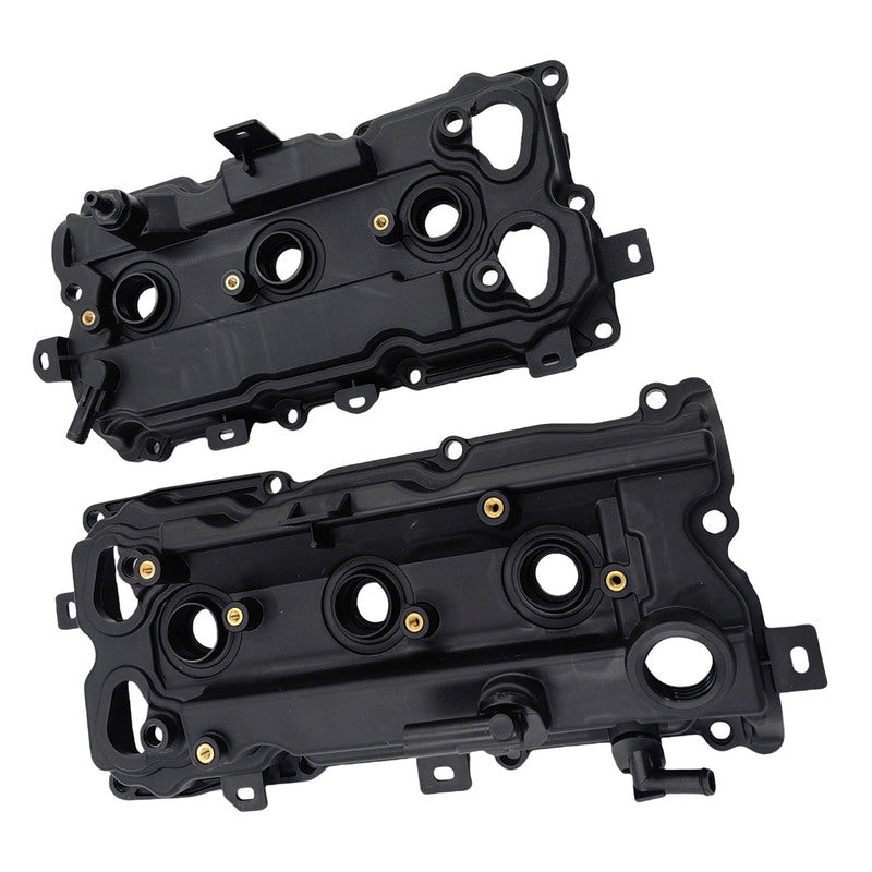 2 Pcs Valve Cover With Gasket & Cap Fit For Nissan Altima Pathfinder Maxima Murano Infiniti JX QX60 VQ35HR 13264-9N00A 13264-9N00B RCM-NS013 - Machter