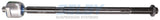 Rack End Fits FAIRLANE NA - ND FALCON EB, ED 16MM RE818 - Transteer