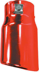 Exhaust Tip Red Aluminium - PkTool