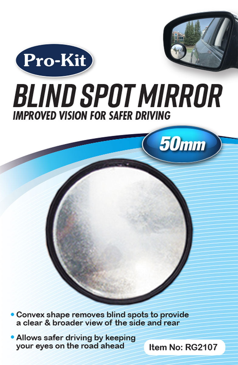 Mirror 1 Piece 50mm (2") Blind Spot 360° Rotating - Pro-Kit